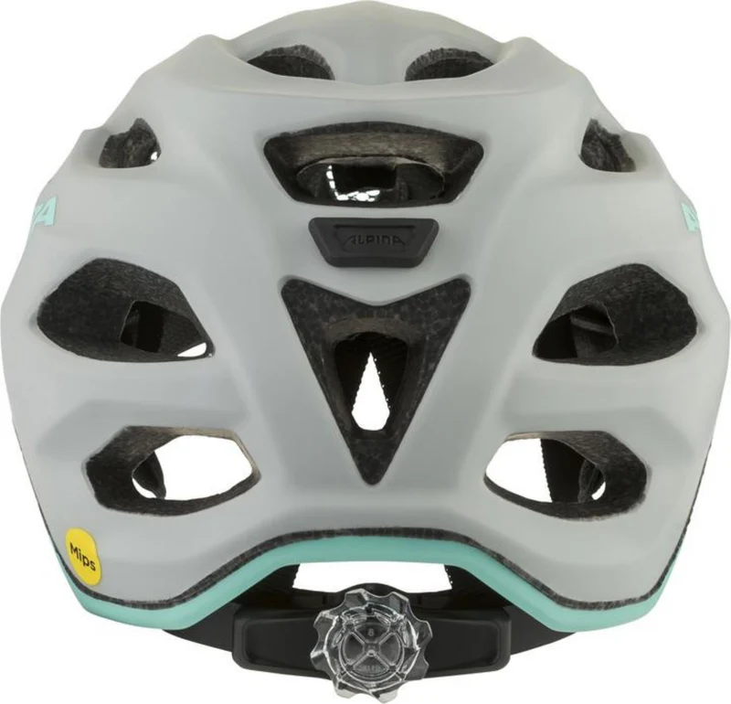 Alpina Apax Junior Mips Kinder-Helm smoke-grey turquoise matt 51-56 cm