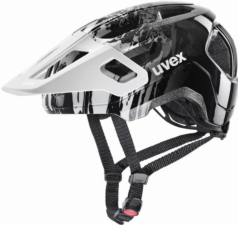 Uvex React Jr. Kinder-Helm white-black 52-56 cm
