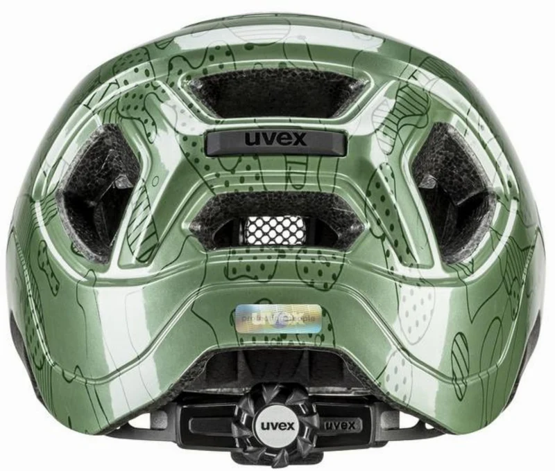 Uvex React Jr. Kinder-Helm moss green altimeter 52-56 cm