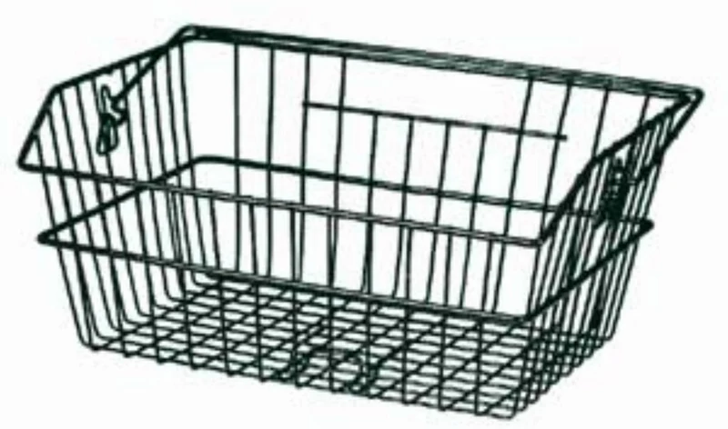 Unix Celino Gepäckträgerkorb schwarz 17 L