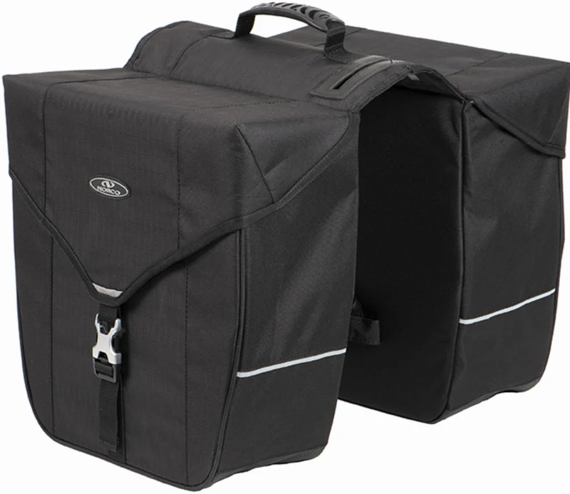 Norco Bantry Doppeltasche schwarz 14 L + 14 L