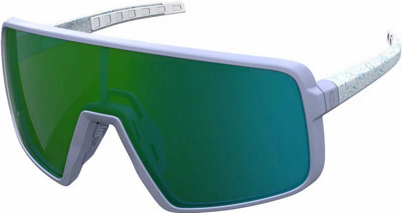 Scott Torica Sonnenbrille terrazzo white/green chrome