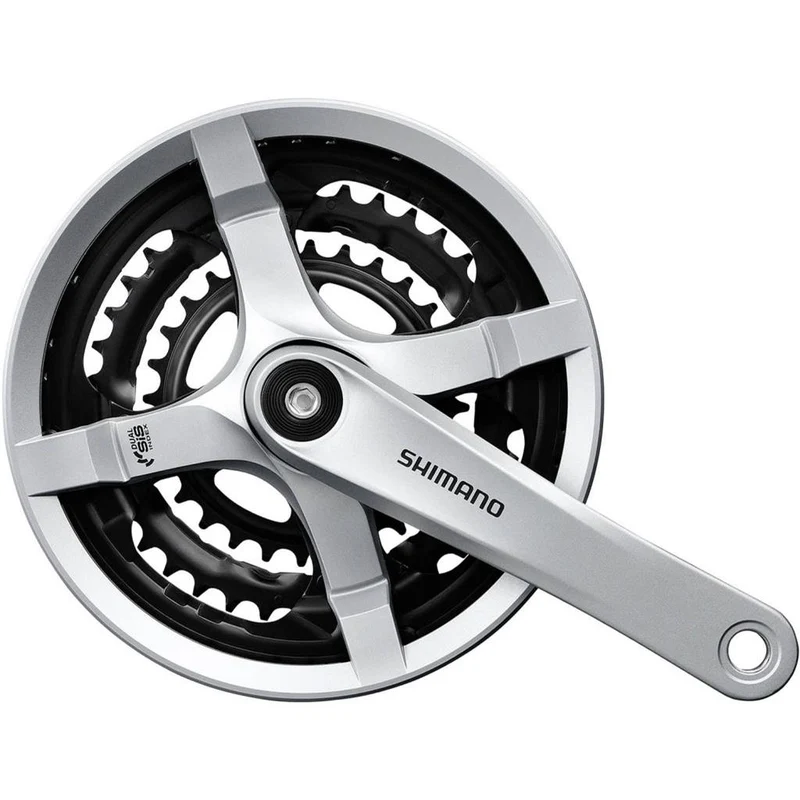 Shimano Kurbelgarnitur TY501 170 4K 483828Sil