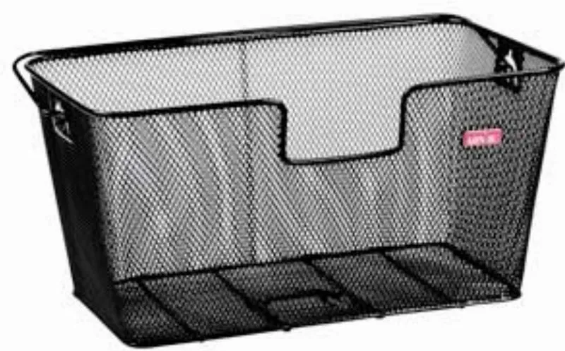 Unix Acacio Hinterradkorb schwarz 26,5 L