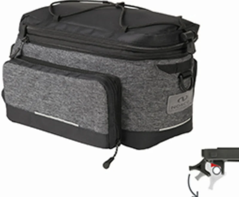 Norco Danbury Gepäckträgertasche grau/schwarz 8,5/10,5 L
