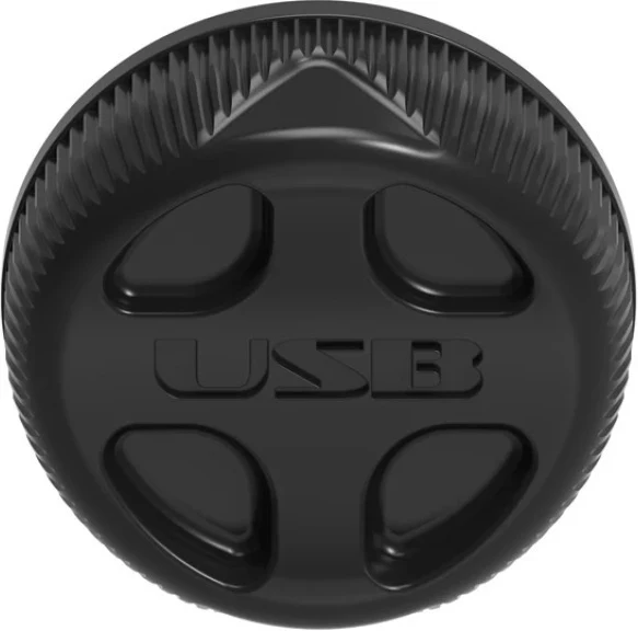 Lezyne Ersatz-Endkappe für die Femto USB Drive vorne schwarz