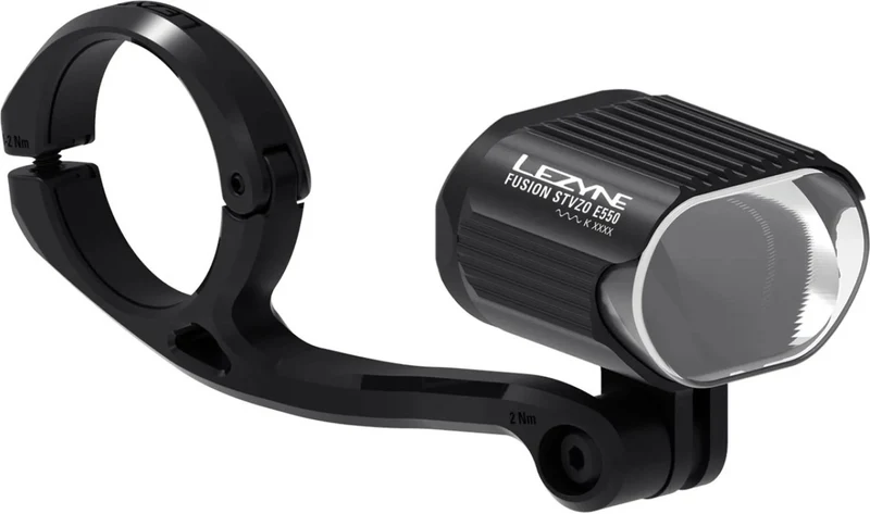 Lezyne Fusion E550 StVZO E-Bike Scheinwerfer schwarz