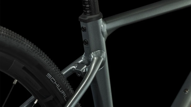 Cube Nuroad Rookie Gravelbike Diamant 27,5" smokeyfir´n´orange 46 cm/XXS