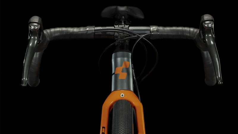 Cube Nuroad Rookie Gravelbike Diamant 27,5" smokeyfir´n´orange 46 cm/XXS
