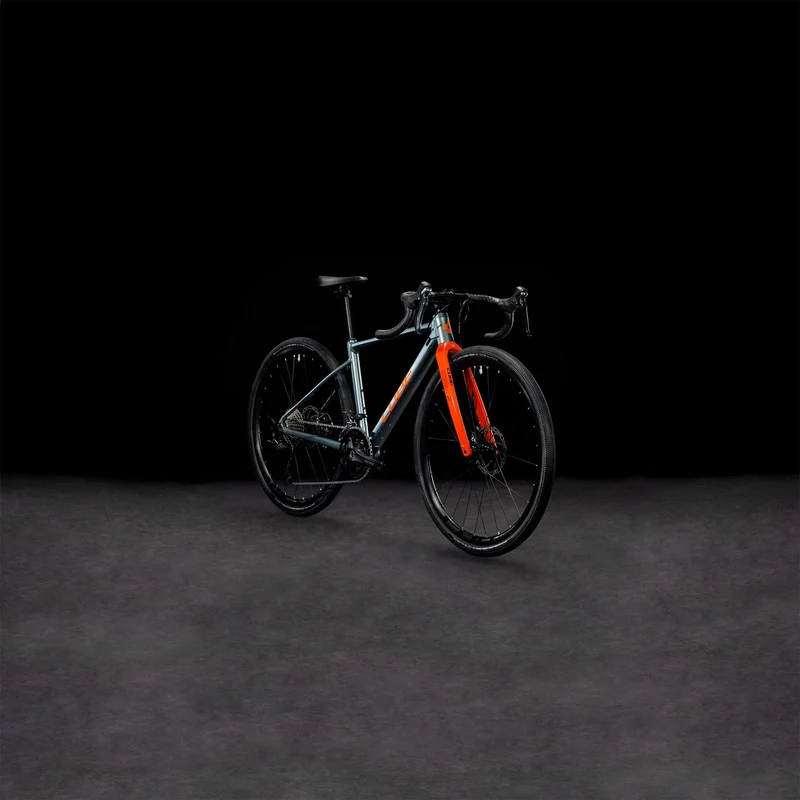 Cube Nuroad Rookie Gravelbike Diamant 27,5" smokeyfir´n´orange 46 cm/XXS