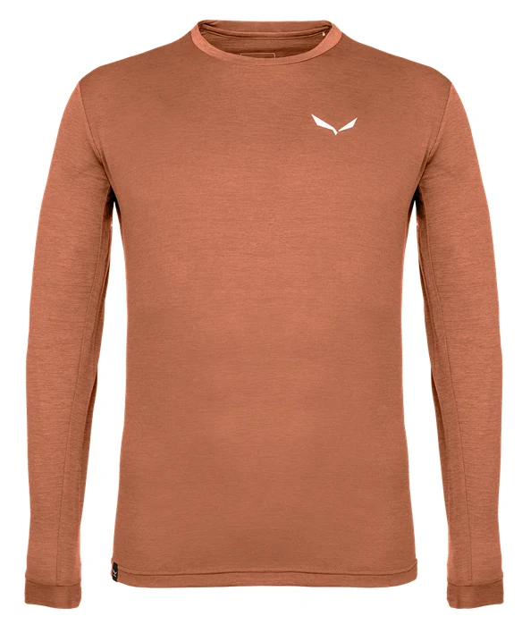 PUEZ MELANGE DRY M L/S TEE