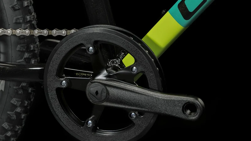 Cube Acid 200 Disc Kinderrad Diamant 20" black´n´green