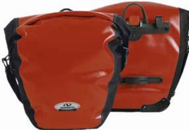 Norco Arkansas Hinterradtasche rot/schwarz 20 L + 20 L