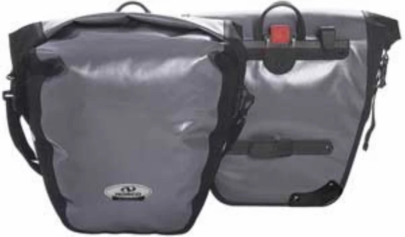 Norco Arkansas Hinterradtasche grau/schwarz 20 L + 20 L