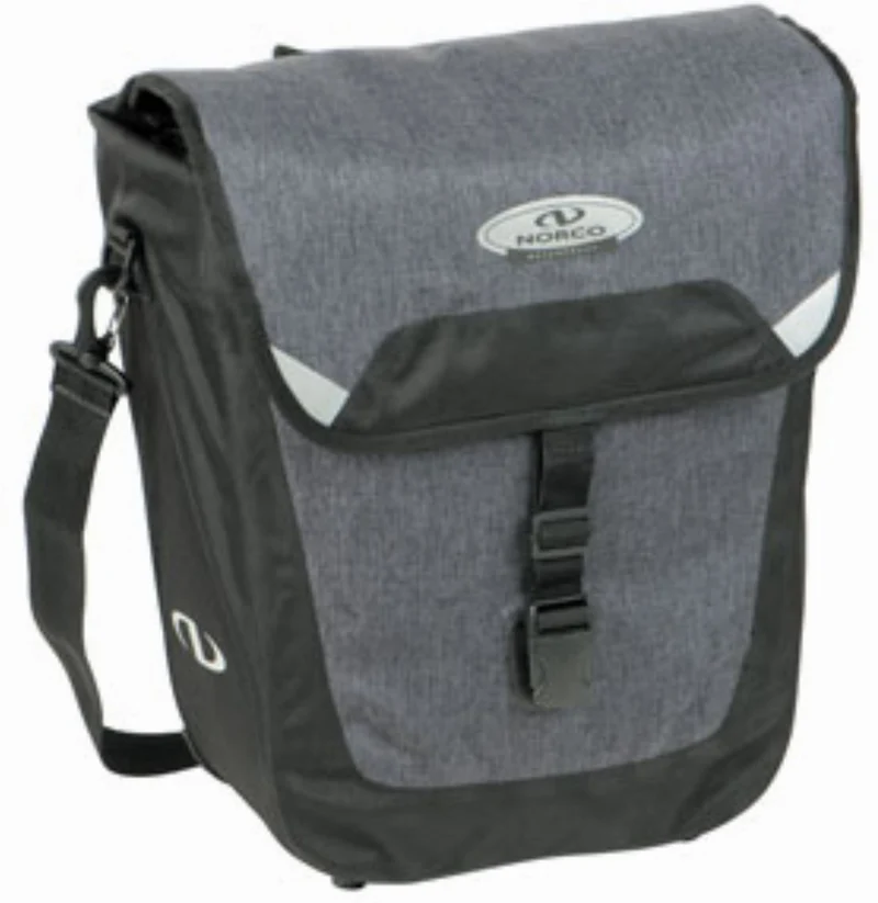 Norco Waterford City Gepäckträgertasche tweed grey/schwarz 16 L