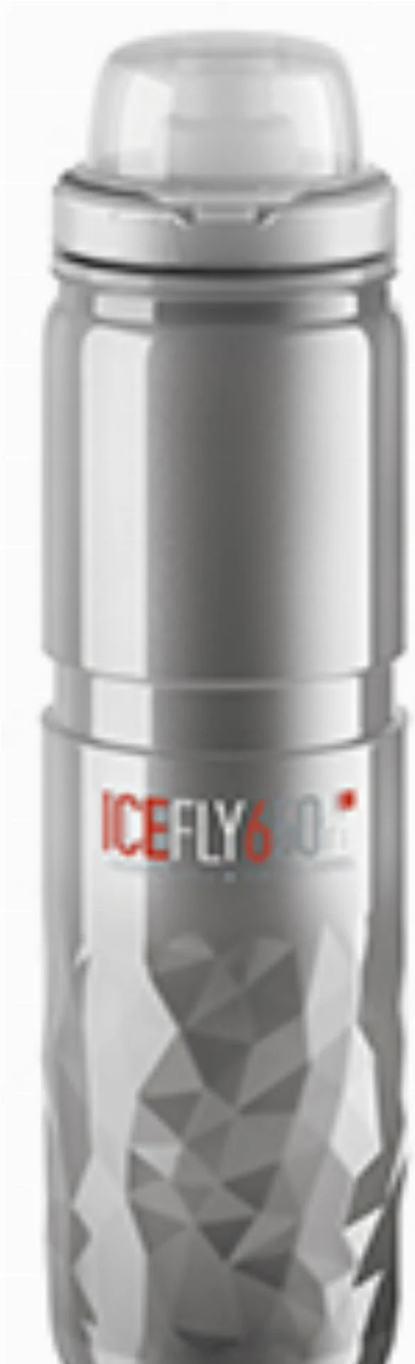 Elite Ice Fly Trinkflasche clear grau 650 ml
