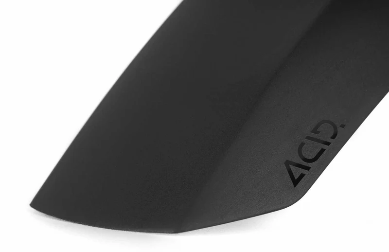 Acid Schutzblech Mud Shield vorne lang black 80 - 125 x 405 mm