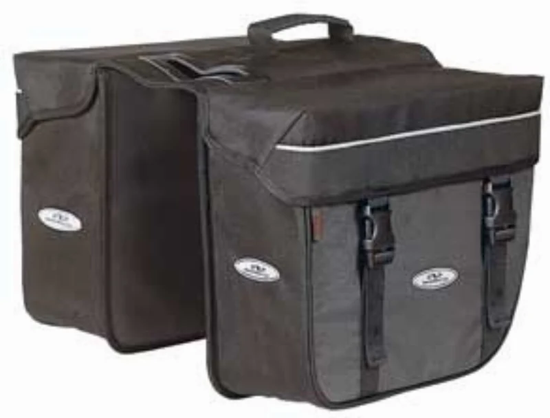 Norco Orlando Twin-Box Doppelpacktasche schwarz/grau 10 L + 10 L