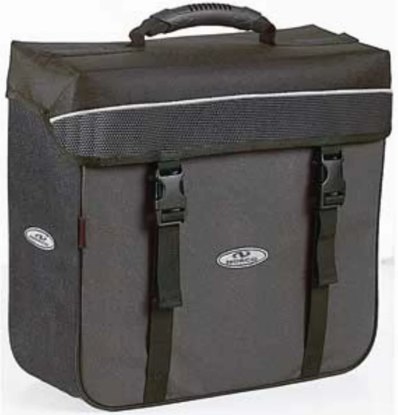Norco Orlando City-Box Gepäckträgertasche schwarz/grau 16 L