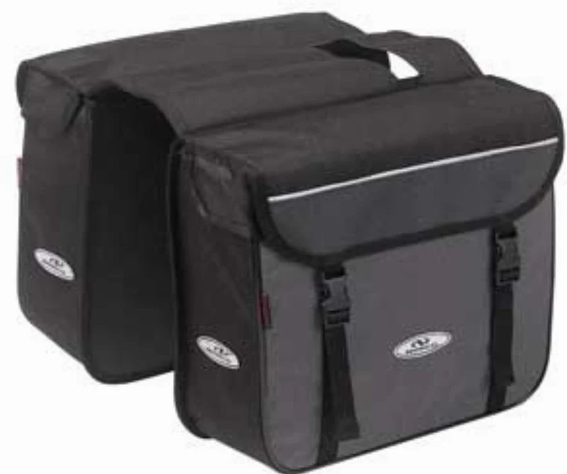 Norco Ottawa Zweifachtasche schwarz/grau 8 L + 8 L