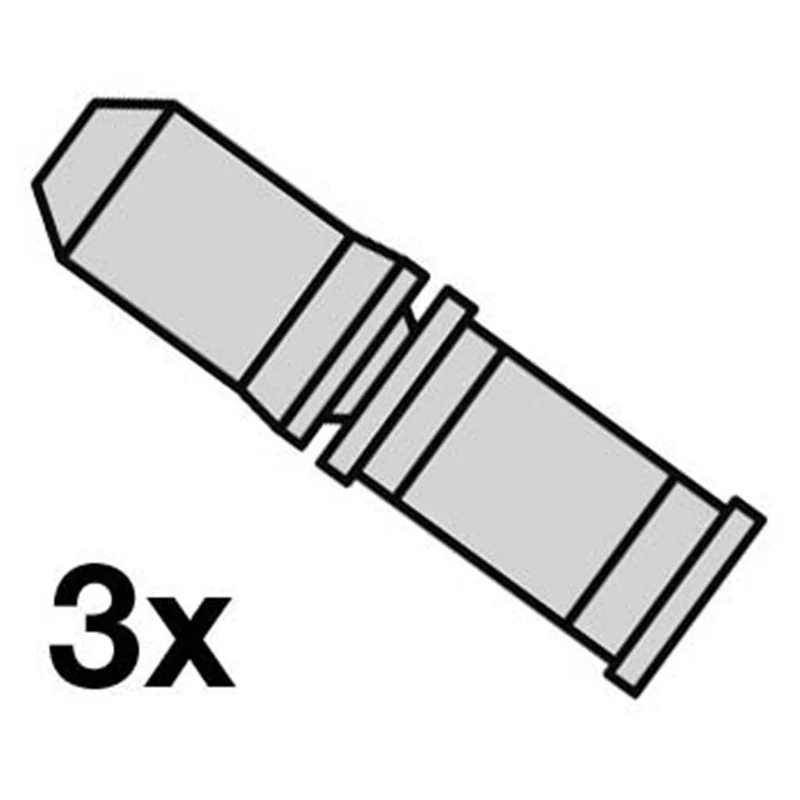 Shimano Nietstifte(3Stk)7/8f.