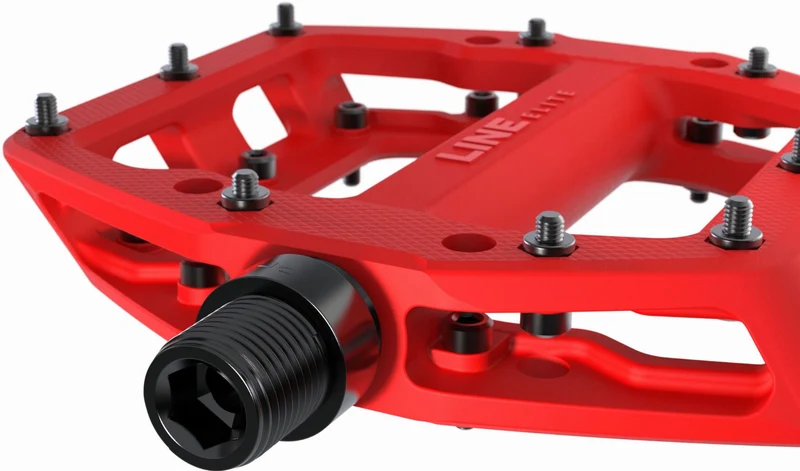 Trek Line Elite Plattformpedalset radioactive red 9/16" (15 mm)