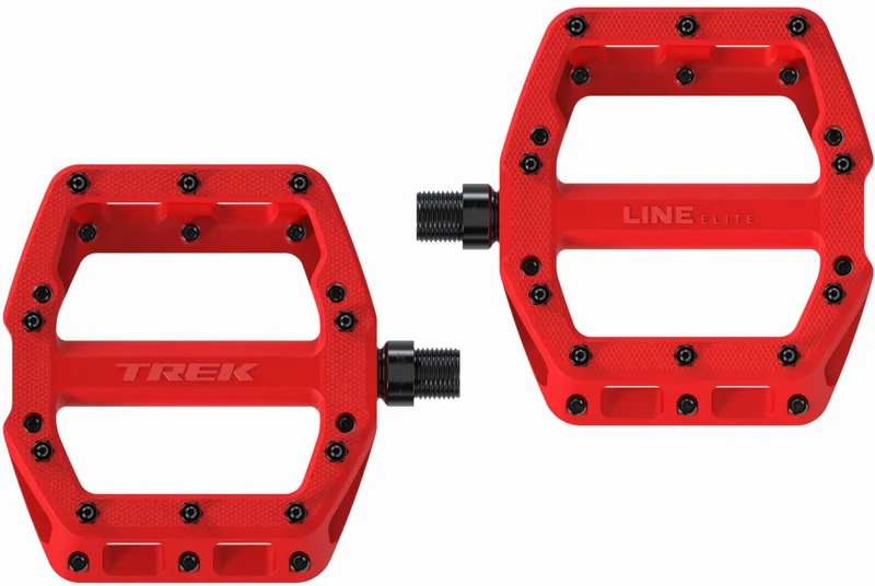 Trek Line Elite Plattformpedalset radioactive red 9/16" (15 mm)