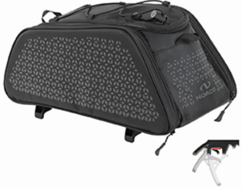 Norco Tayfort Gepäckträgeraufsatztasche TopKlip schwarz 7/10 L