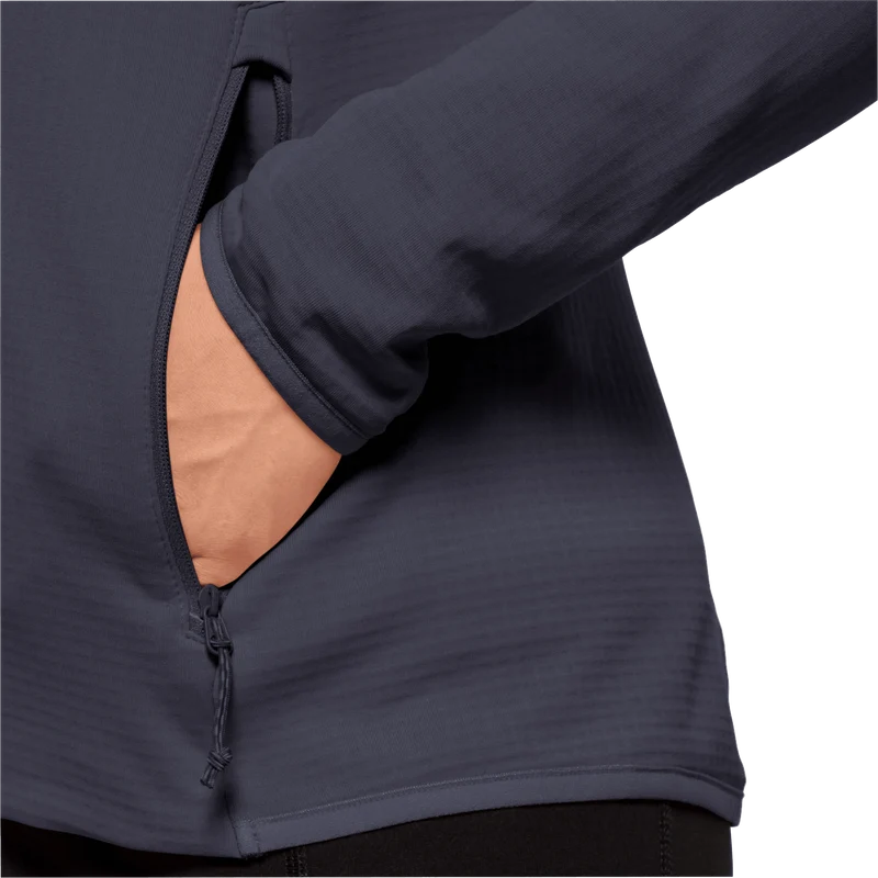 PEAK GRID FLEECE W