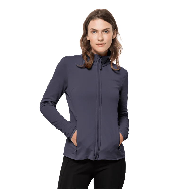 PEAK GRID FLEECE W