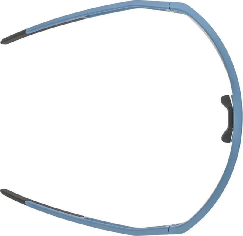 Alpina Sonic HR QV Sportbrille smoke-blue matt/quattro/variofl.mirror+ rainb. one size