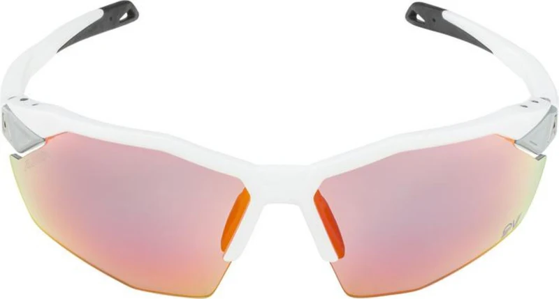 Alpina Twist Six S HR QV Sportbrille white matt/quattro/variofl.mirror+ rainb. one size