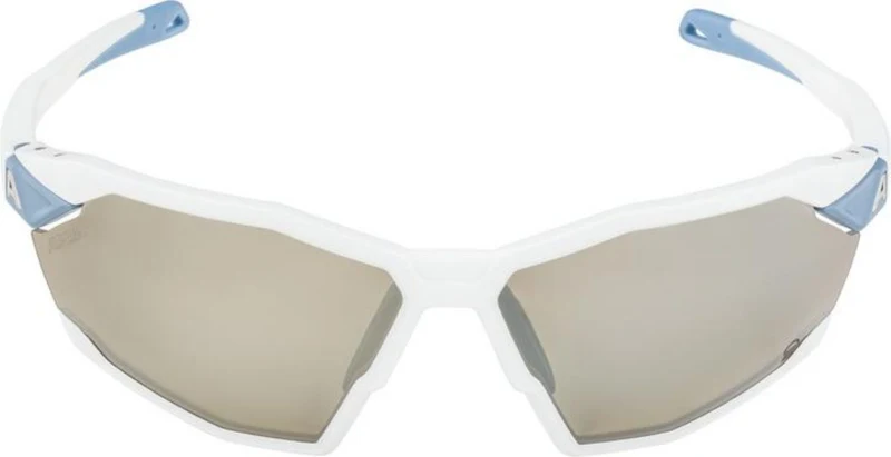 Alpina Twist Six Q Sportbrille white matt/mirror silver one size