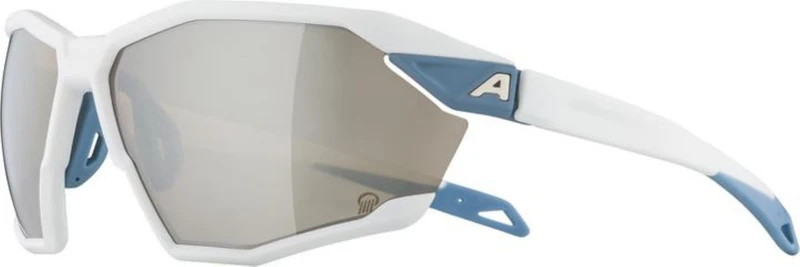 Alpina Twist Six Q Sportbrille white matt/mirror silver one size