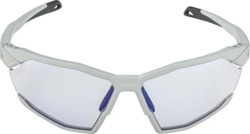 Alpina Twist Six VM Sportbrille smoke-grey matt/varioflexmirror+ blue one size