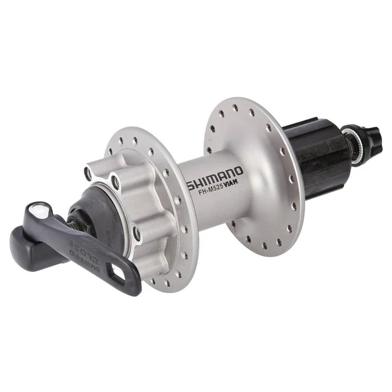 Shimano Hinterradnabe FH-M525 6-Loch 32 Loch 135 mm Silber