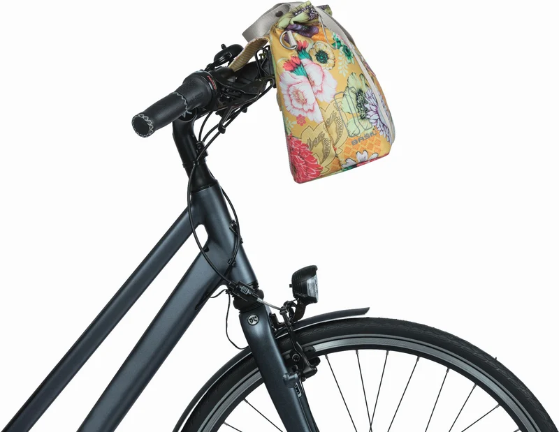 Basil Bloom Field KF-hook Mik Gepäckträgertasche yellow 8 - 11 L