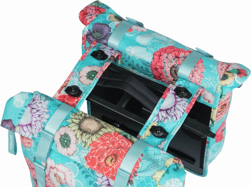 Basil Bloom Field Mik Hinterradtasche sky blue 28 - 35 L