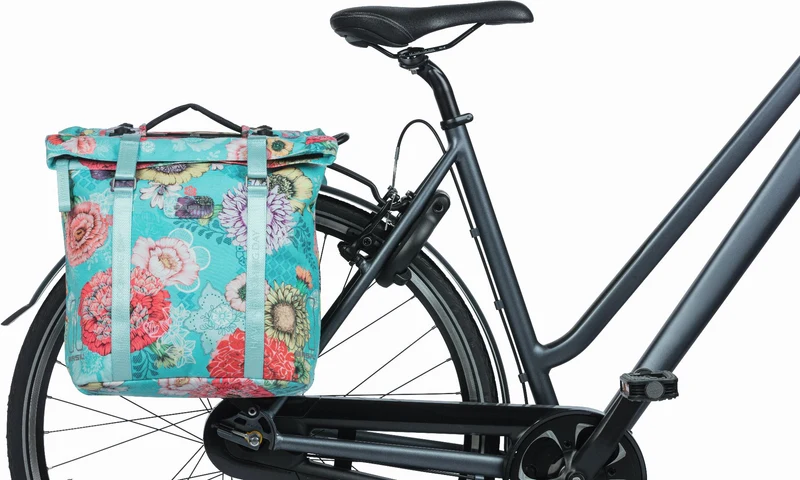Basil Bloom Field Mik Hinterradtasche sky blue 28 - 35 L