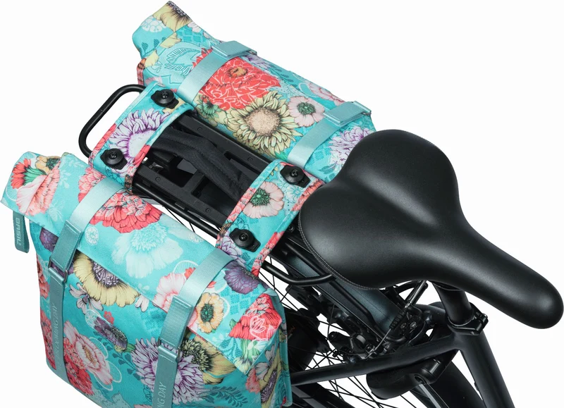 Basil Bloom Field Mik Hinterradtasche sky blue 28 - 35 L