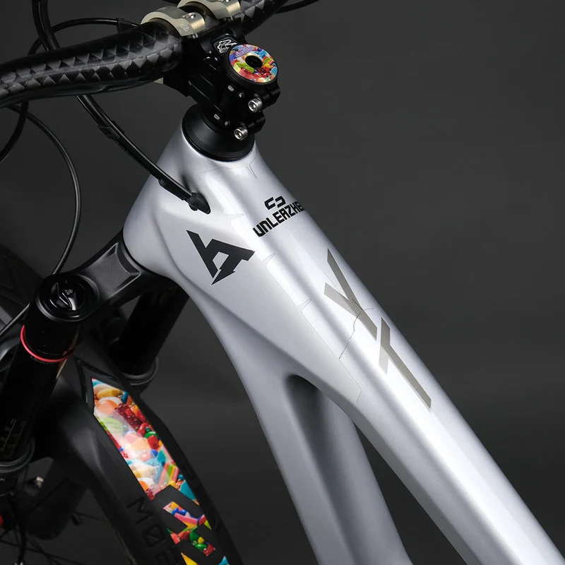 Unleazhed E-Bike Rahmenschutzfolie clear matt XXL