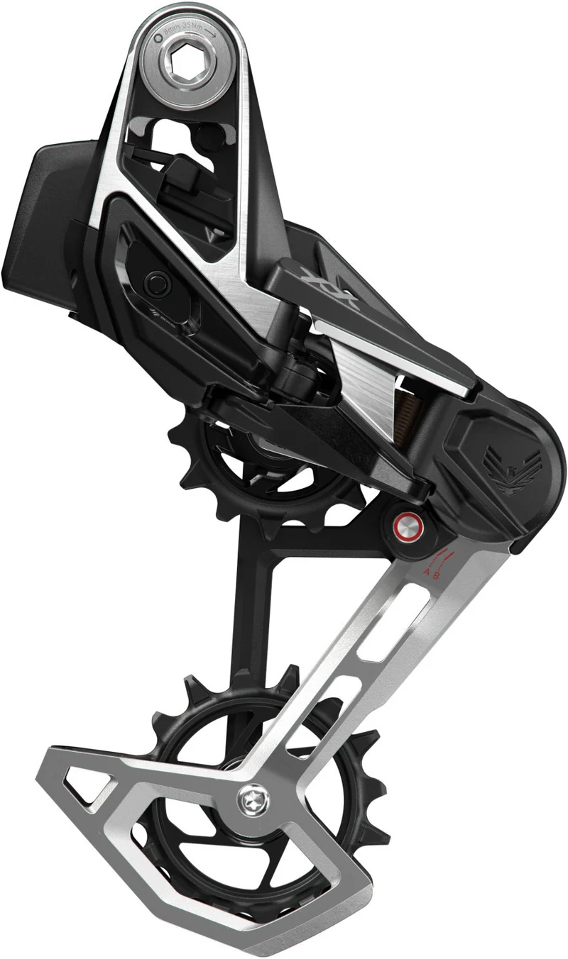 SRAM XX Eagle AXS Transmission Schaltwerk 12-fach 52T ohne Batterie silber