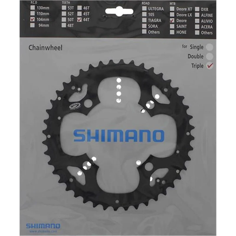 Shimano Kettenblatt DEORE FC-M530, FC-M531 44 Zähne für KSR