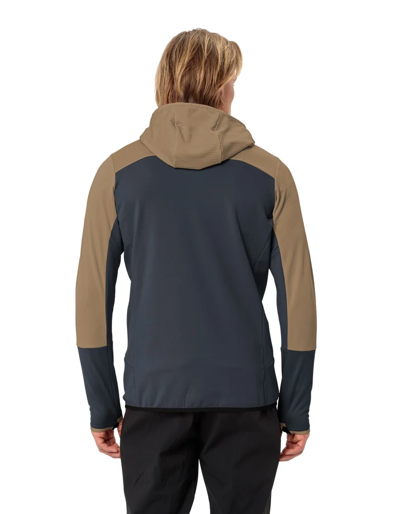 Men's Monviso Hooded Grid Fleece Jacket