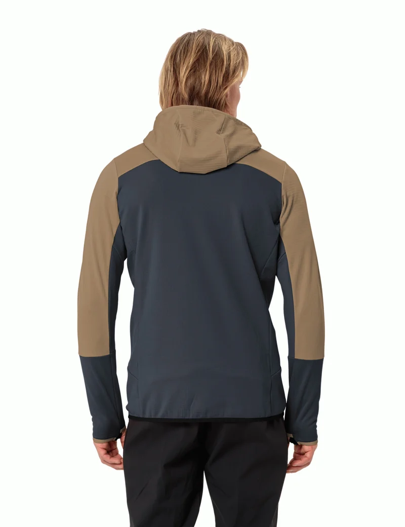 Men's Monviso Hooded Grid Fleece Jacket