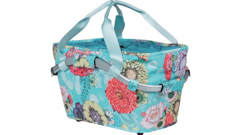 Basil Bloom Carry All Mik Gepäckträgerkorb sky blue 22 L