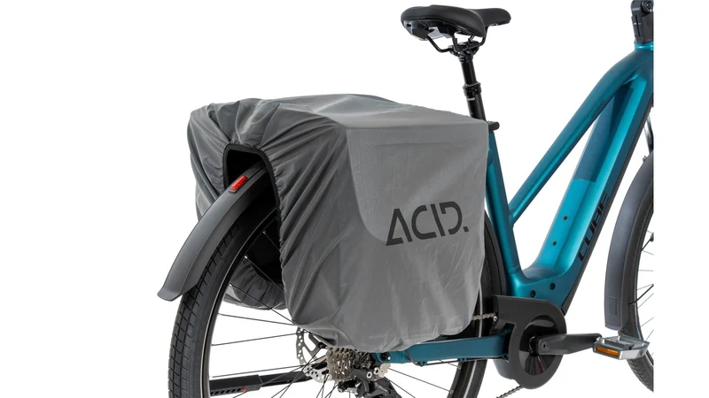 Acid Seitentasche City Classic Double black 15 L + 15 L