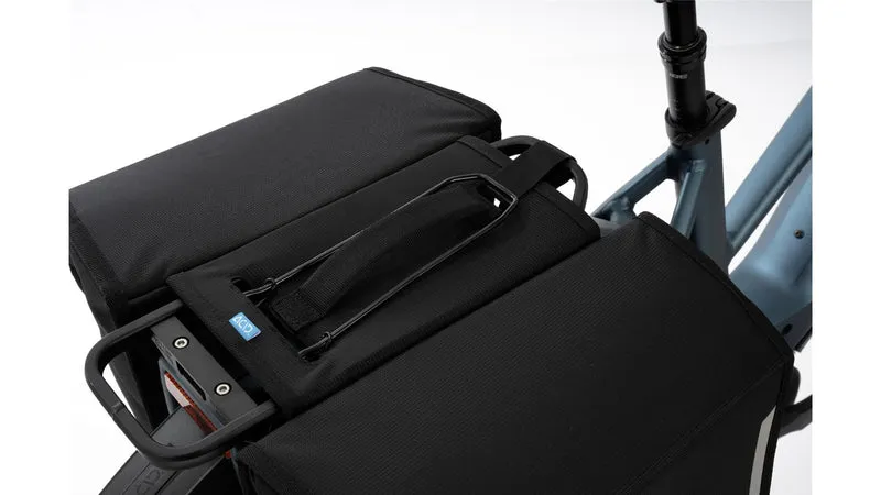 Acid Seitentasche City Classic Double black 15 L + 15 L