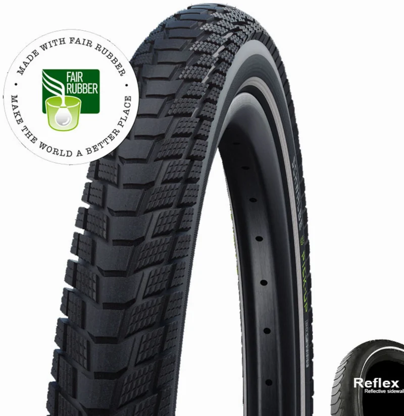 Schwalbe Pick-Up Super Defense, Performance Line, TwinSkin Drahtreifen 20" Addix E schwarz-reflex 65-406