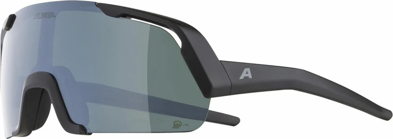 Alpina Rocket Youth Q-Lite Jugendbrille black matt/mirror silver